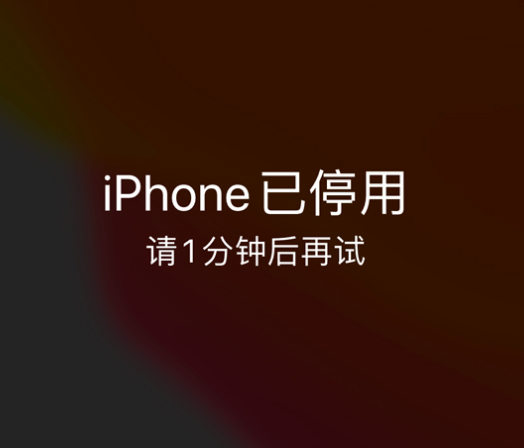 射洪苹果手机维修分享:iPhone 显示“不可用”或“已停用”怎么办？还能保留数据吗？ 