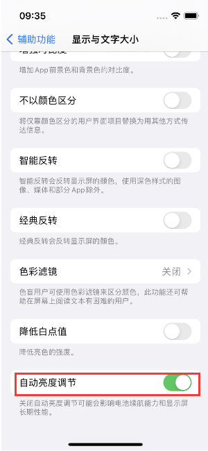 射洪苹果15维修店分享iPhone 15 Pro系列屏幕亮度 