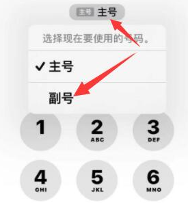 射洪苹果14维修店分享iPhone 14 Pro Max使用副卡打电话的方法 